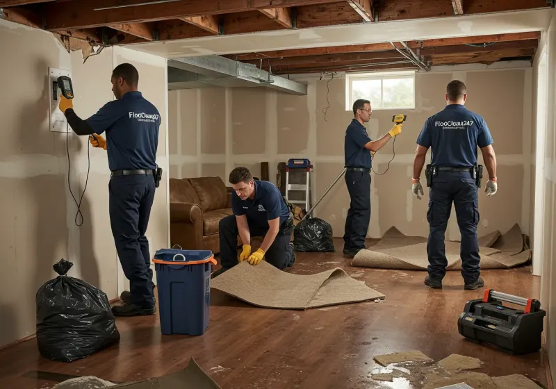 Flood DamageMaterial Assessment and Debris Removal process in Isla Vista, CA